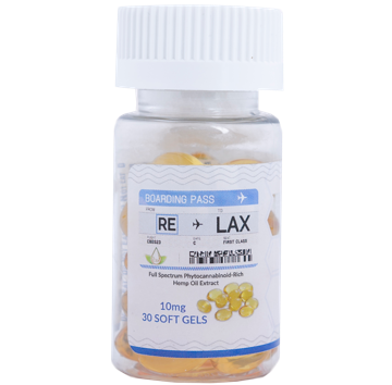 re-lax cbd soft gels capsules
