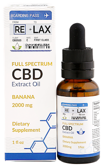 banana cbd oil tincture 2000 mg