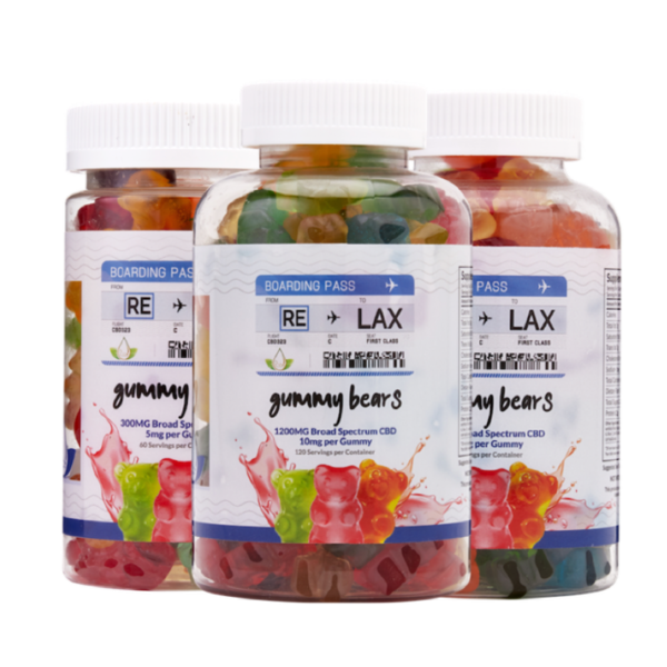 broad spectrum cbd gummy bears 300mg 800mg 1200mg