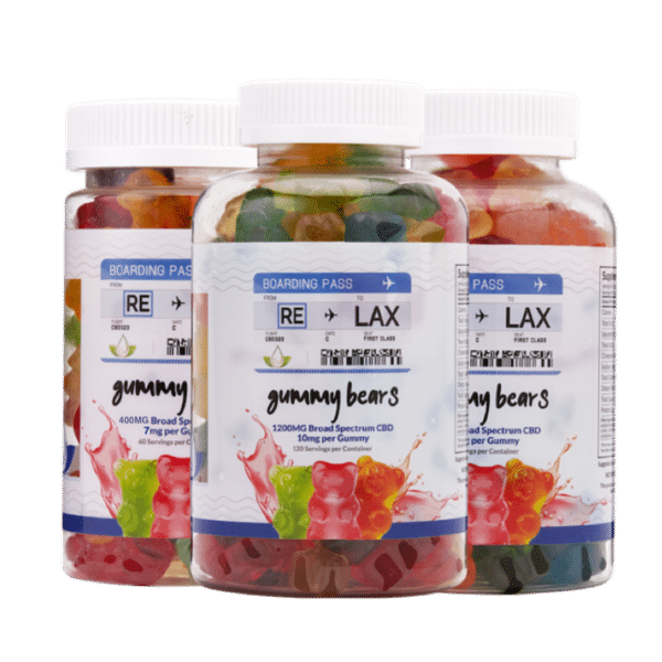 broad spectrum cbd gummy bears 400mg 800mg 1200mg