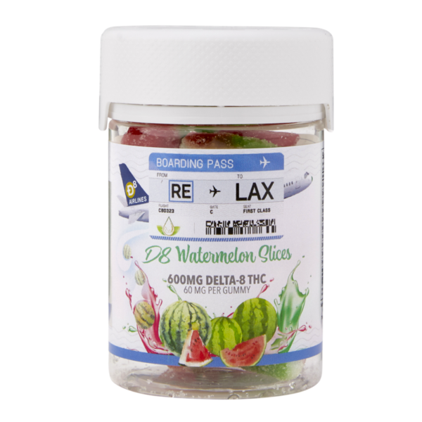 600mg Delta 8 Watermelon Slices