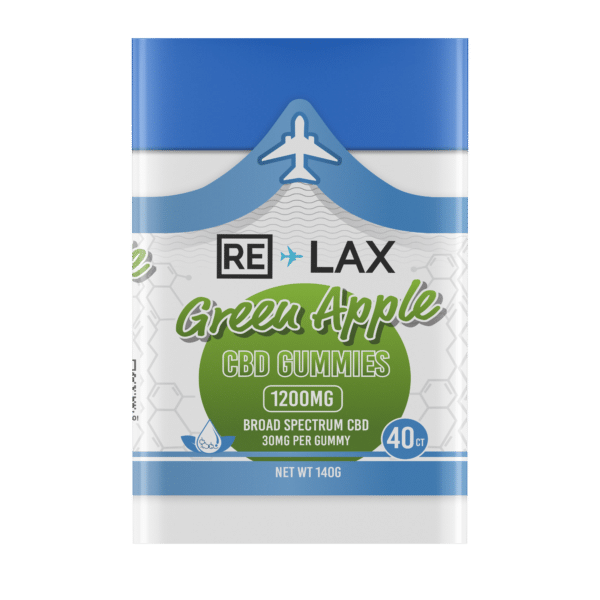 RELAX 1200MG Render Green Apple