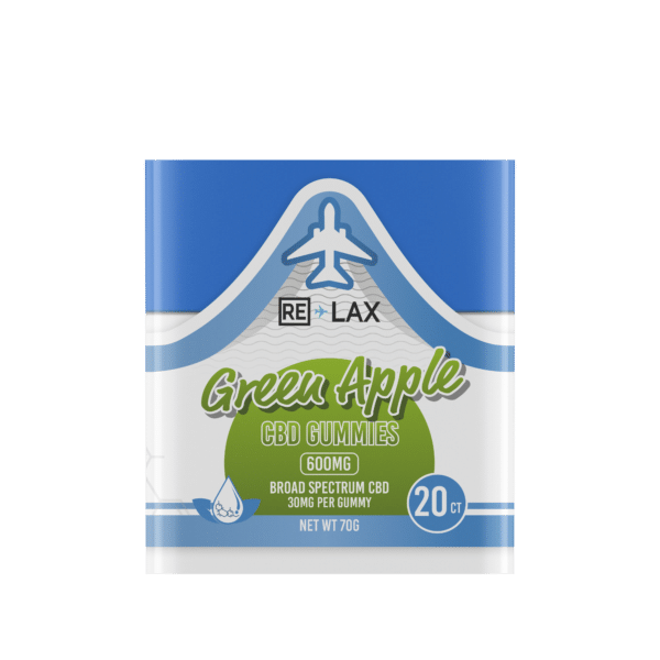RELAX 600MG Render Green Apple